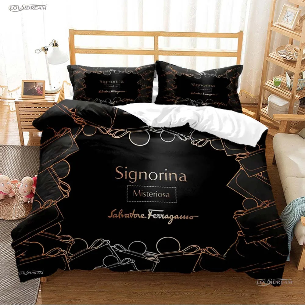 Modern Luxury All-Season Duvet Cover Bedding Set