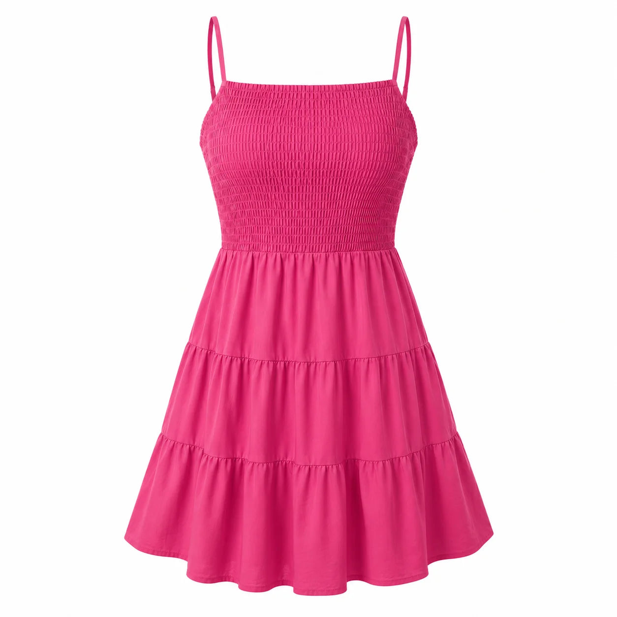 Women’s Strapless Flowy Mini Dress | Casual Summer A-Line Beach Dress