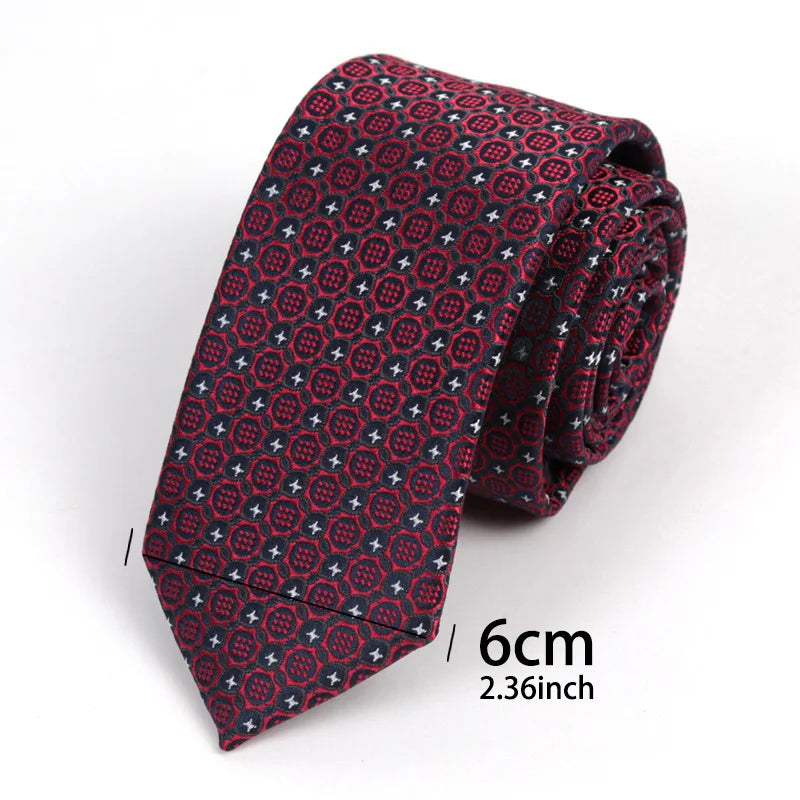Luxury Men’s Burgundy Tie Set with Pocket Square, Bow Tie & Cufflinks | Wedding & Business Gift Set