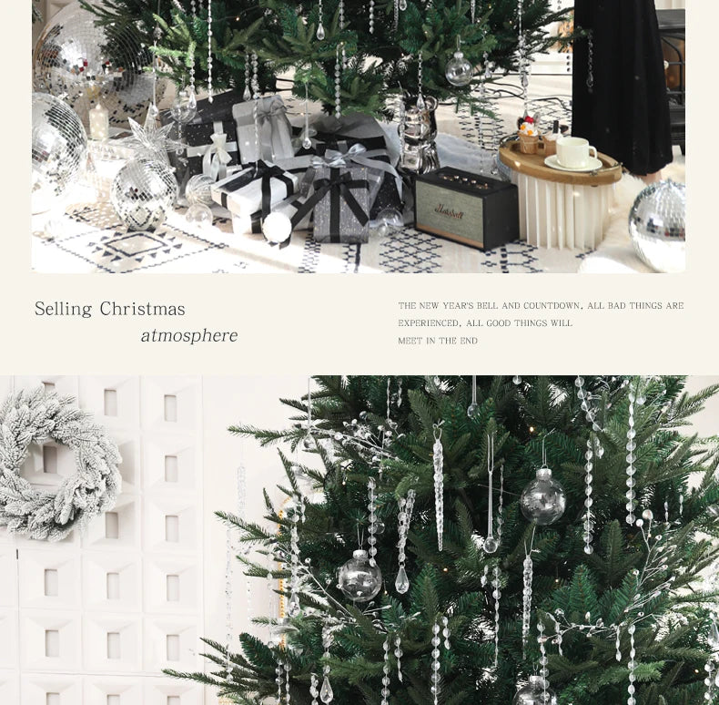 2025 new PE Christmas tree premium sense home living room DIY Christmas decoration Christmas