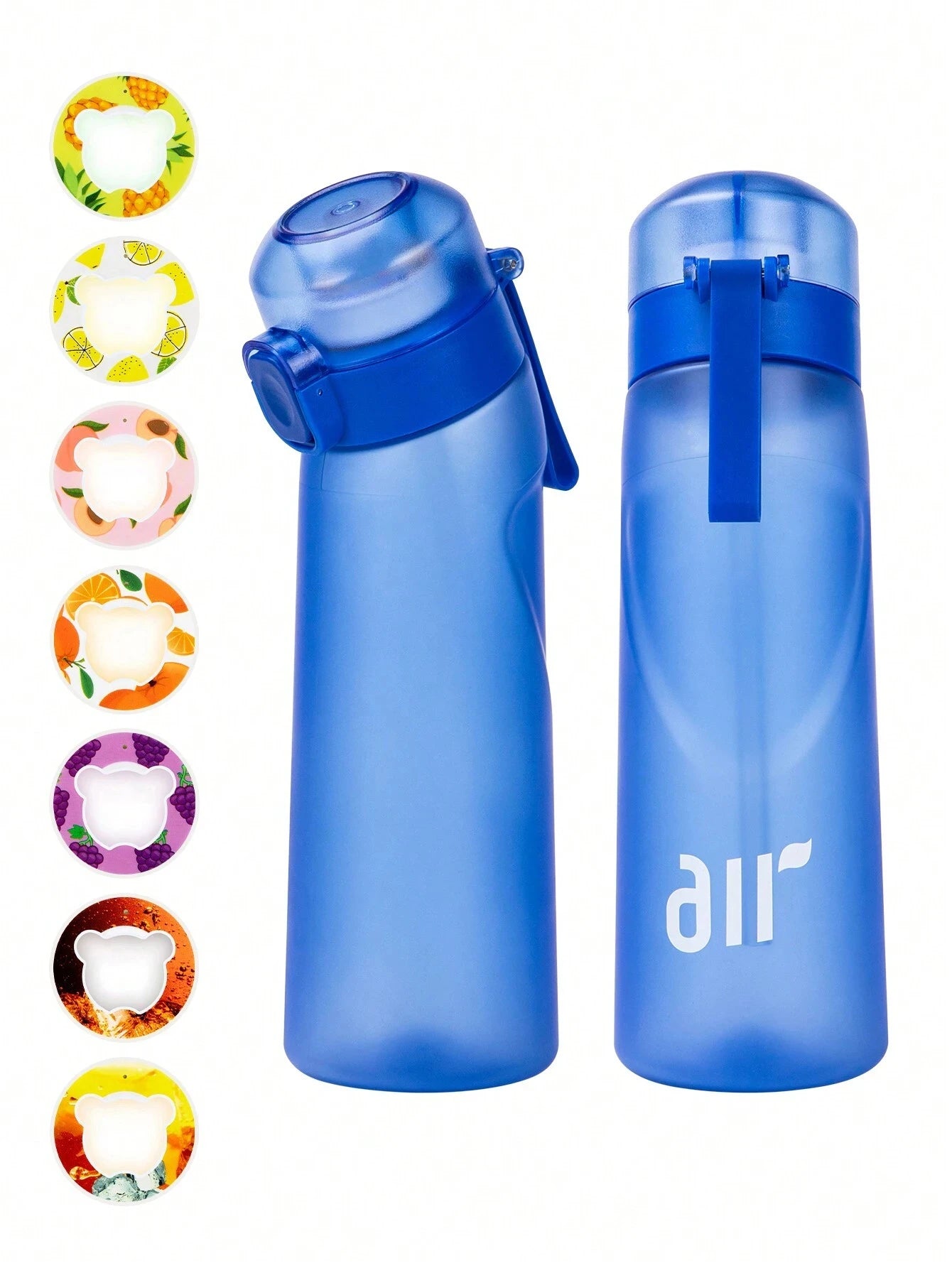 Air Water Bottle with Flavor Pod & Straw – Portable Hydration Bottle for Enhanced Water Flavor