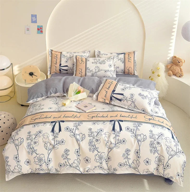 Printed Comforter & Duvet Bedding Set