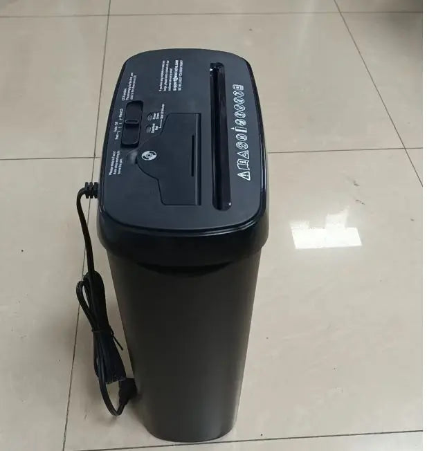 10-Sheet Cross-Cut Paper Shredder with Large Wastebasket