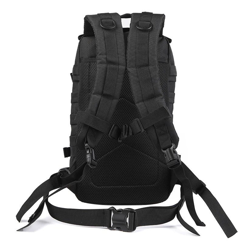 35L Tactical MOLLE Backpack with Padded Shoulder Straps
