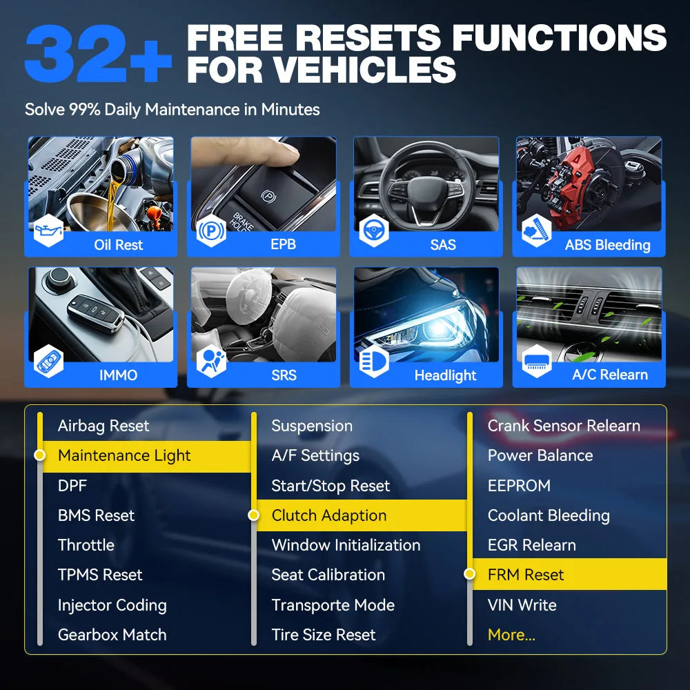 XTOOL X100 PADS V2.0 Key Programmer Automotive Scanner IMMO Read Write Chip All Key Lost OBD2 Diagnostic Tool With CANFD DOIP