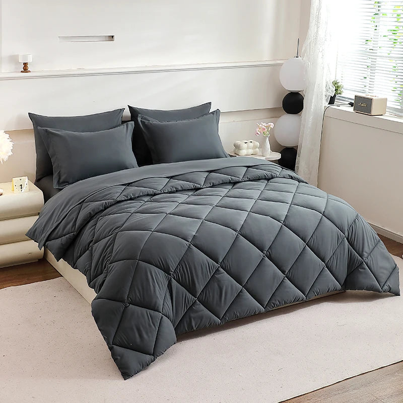 Queen Size Comforter Sets - Home Bedding Set with Blanket And Bed Sheets for Extra Comfort And Warmth - Bedroom Decor