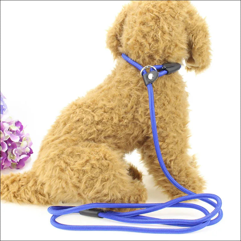 Quality Pet Dog Leash Rope Nylon Adjustable Training Lead Pet Dog Leash Dog Strap Rope Traction Harness Collar Lead
