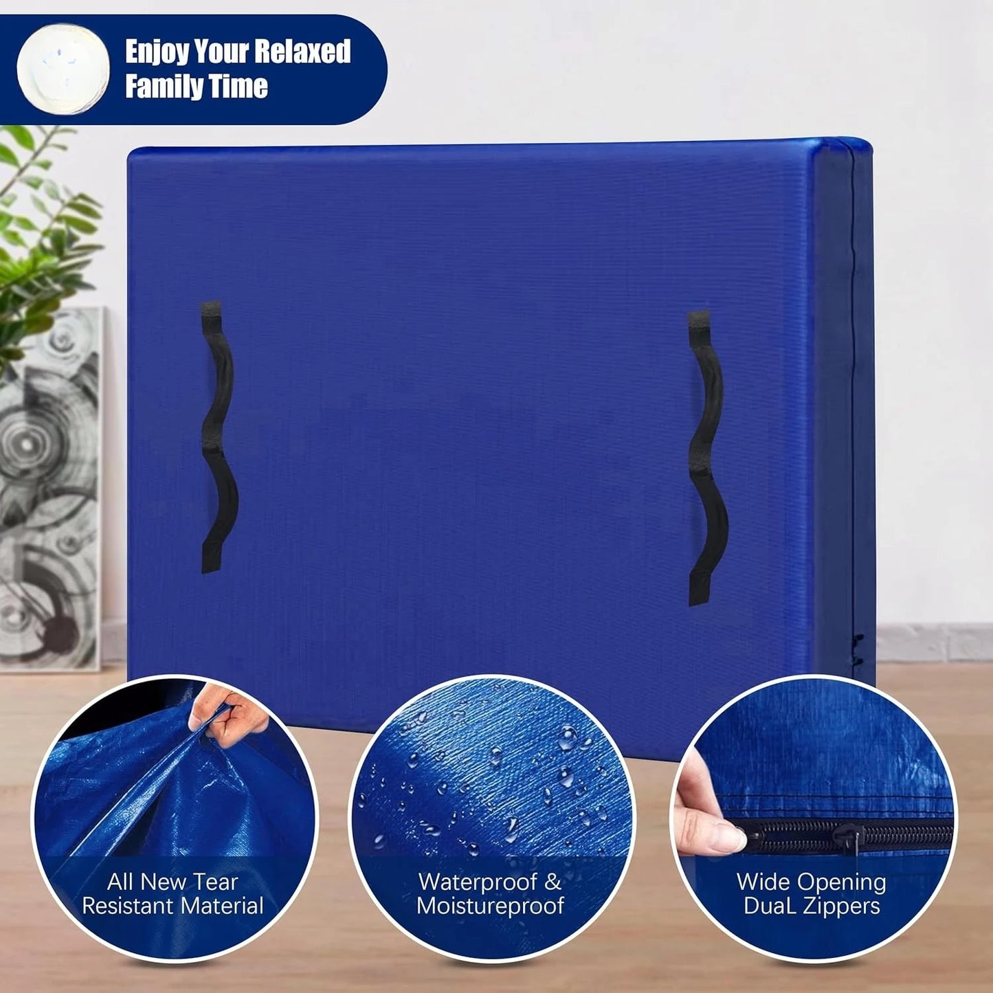 Mattress Bags For Moving With 8 Handles 170GSM Extra Thick