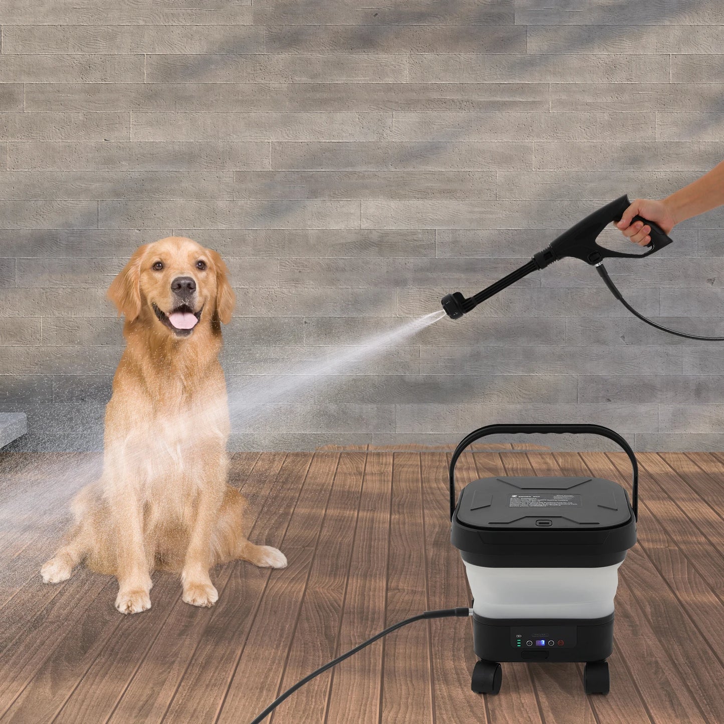 Cordless Portable Pressure Washer 23Bar Rechargeable High Pressure Cleaner for Cars, Patios & Outdoor Cleaning  Product Description