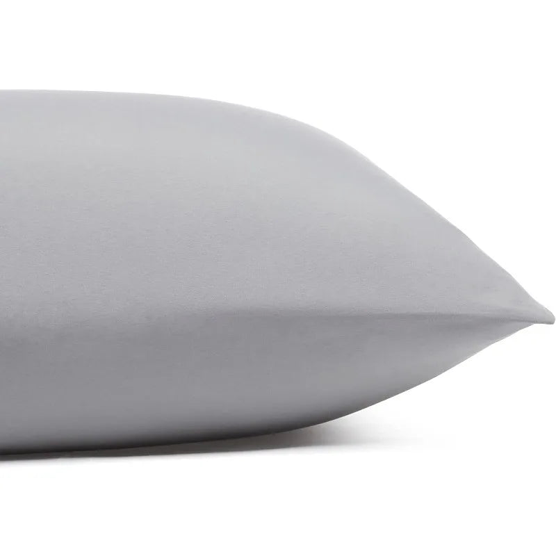 Twin XL Microfiber Bed Sheet Set Dark Gray 14 Inch Pockets