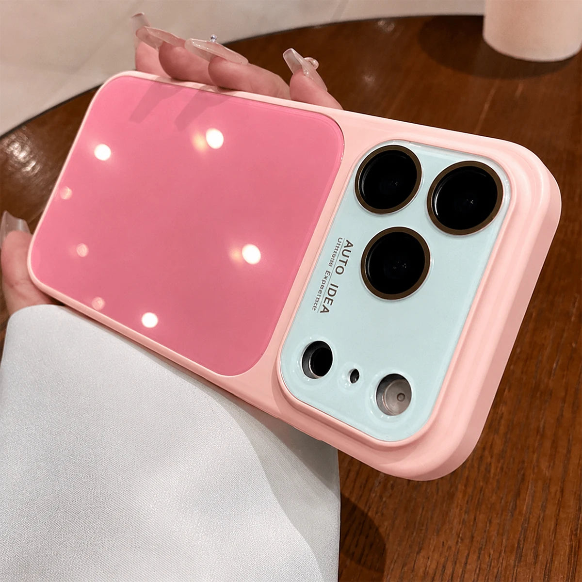 Vibrant Color-Block Protective Phone Case