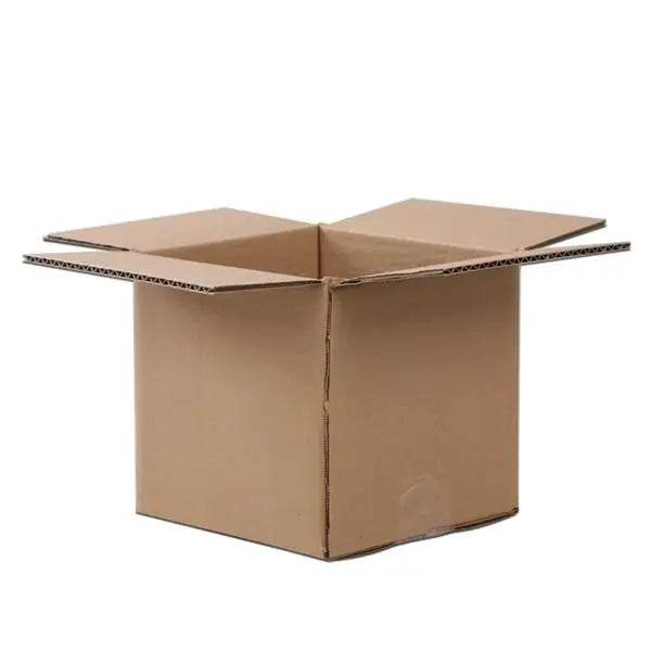 100-Pack Corrugated Paper Gift Boxes 6x6x6 in (15.2 x 15.2 x 15.2 cm) – Brown Shipping & Mailing Boxes for Gifts, Packaging, Moving & Small Business
