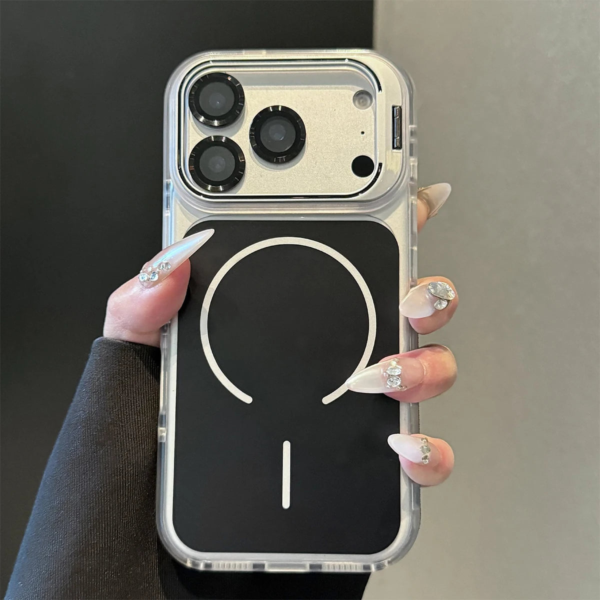 Vintage Flip-Style Leather Phone Case with Protective Bumper