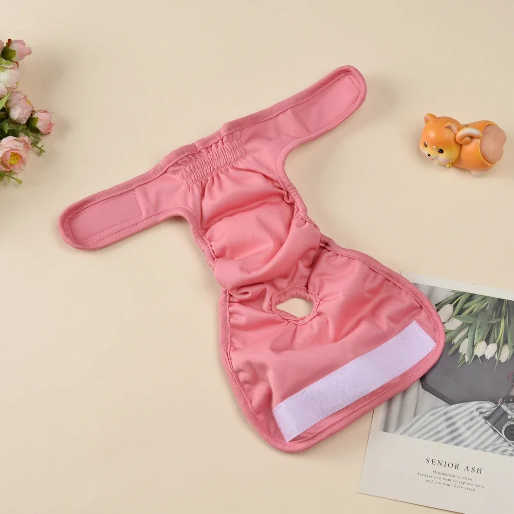Reusable Female Dog Diapers.Washable Adjustable Puppy Period Panties 3 Pack