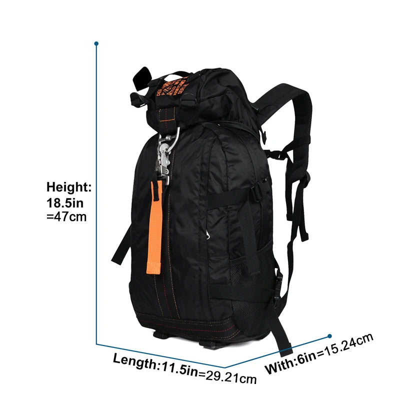 Waterproof Hiking Backpack . Lightweight Travel & Trekking Daypack