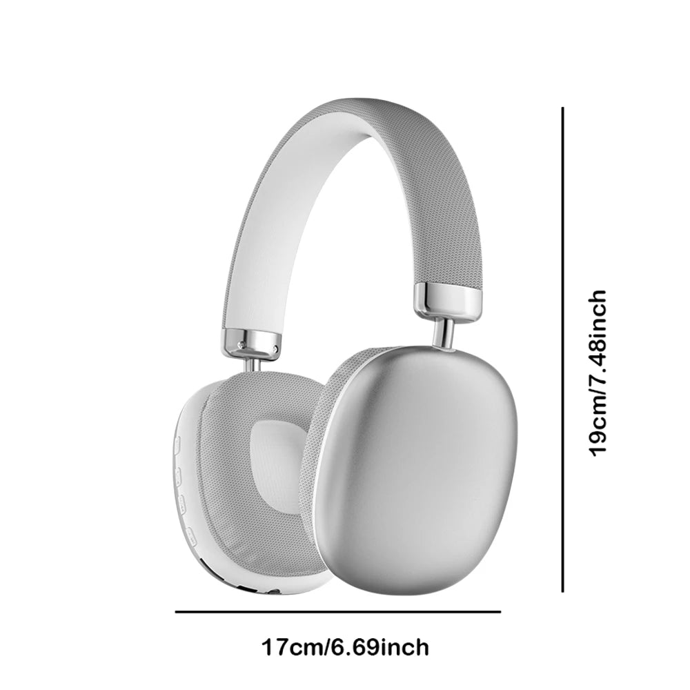 Wireless Over Ear Bluetooth Headphones with Microphone  HiFi Stereo Sound & All-Day Comfort