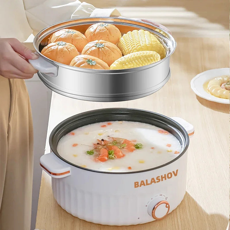 3L Portable Electric Rice Cooker 110V US Nonstick Pan