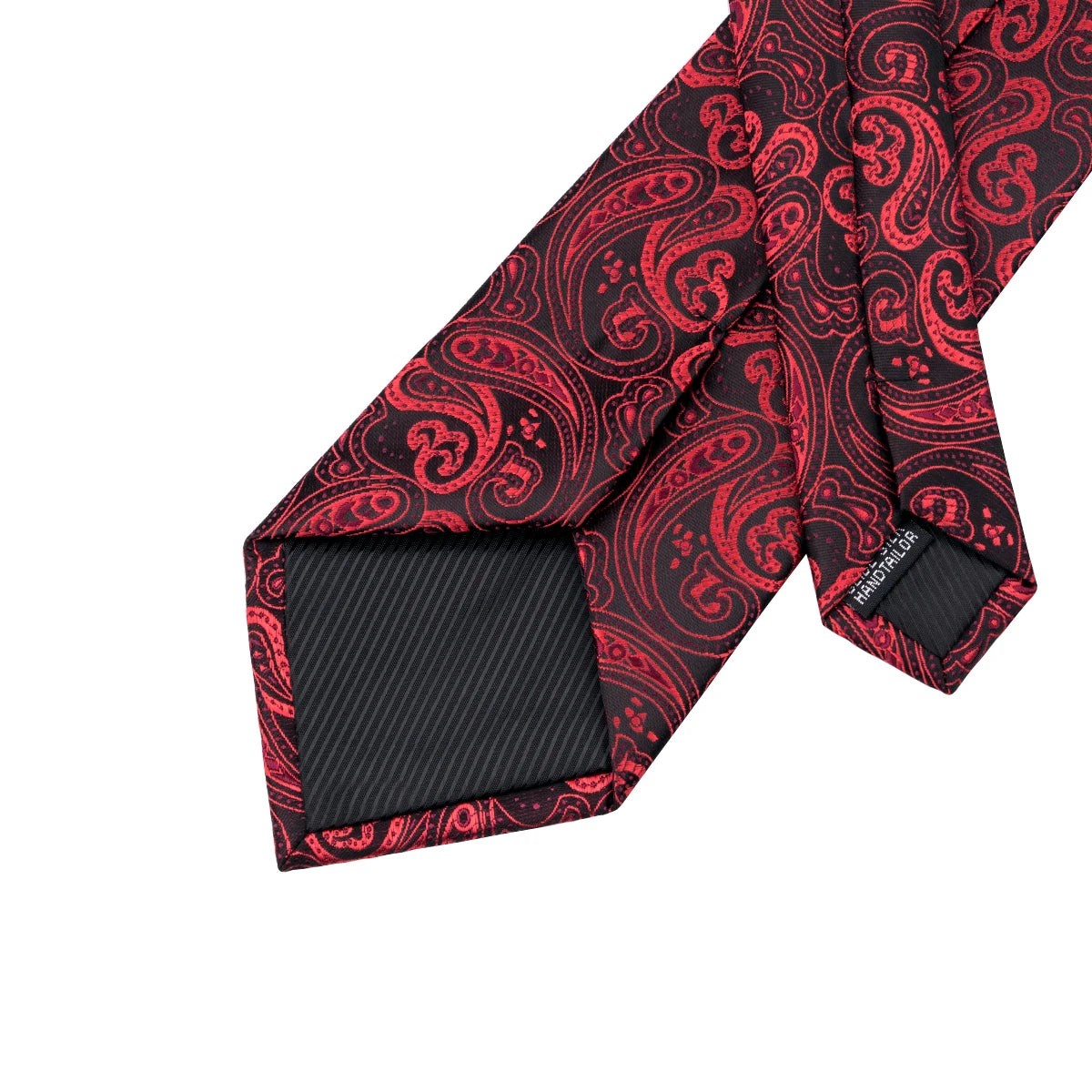 Luxury Paisley Silk Men’s Necktie .Formal Business Wedding Tie Set