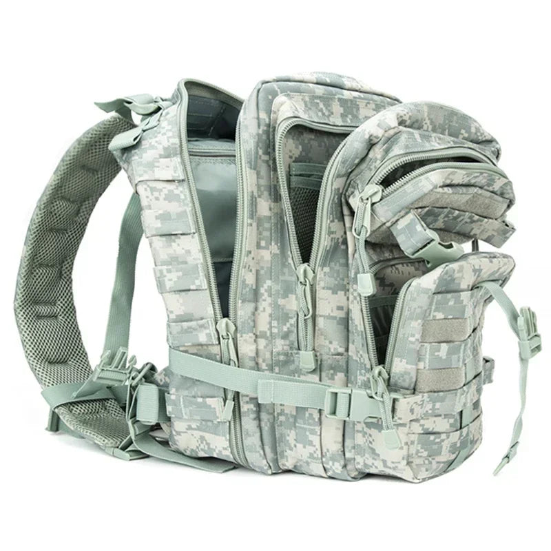 35L Tactical MOLLE Backpack with Padded Shoulder Straps