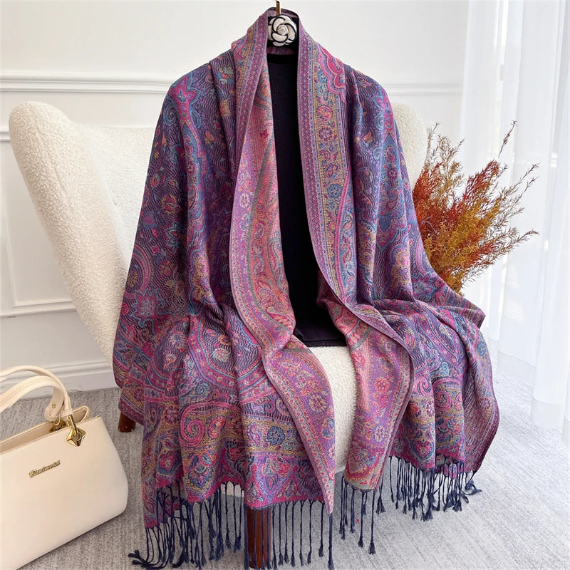 Paisley Pashmina Shawl