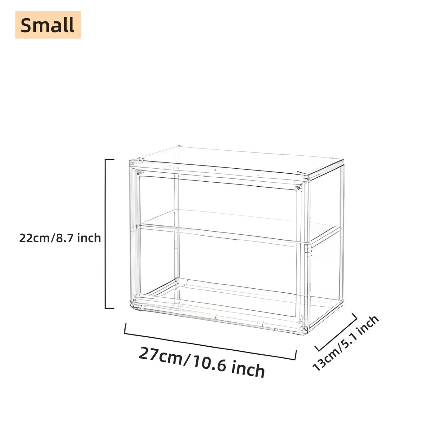 Blind Box Storage Display Box Transparent Doll Display Organizer Case For Figure Figurine Showcase Wall Mounted Collectibles Box