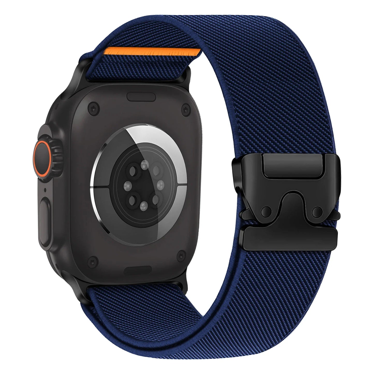 Parachute Nylon Apple Watch Band .Rugged Adjustable Strap Compatible with 40mm–49mm Models