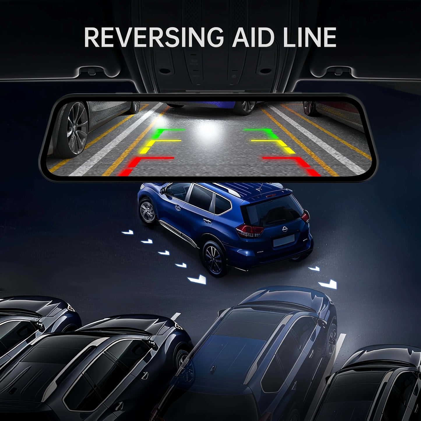 4K Ultra HD Front & Rear Dash Cam with GPS, WiFi & Night Vision for Enhanced Driving Security