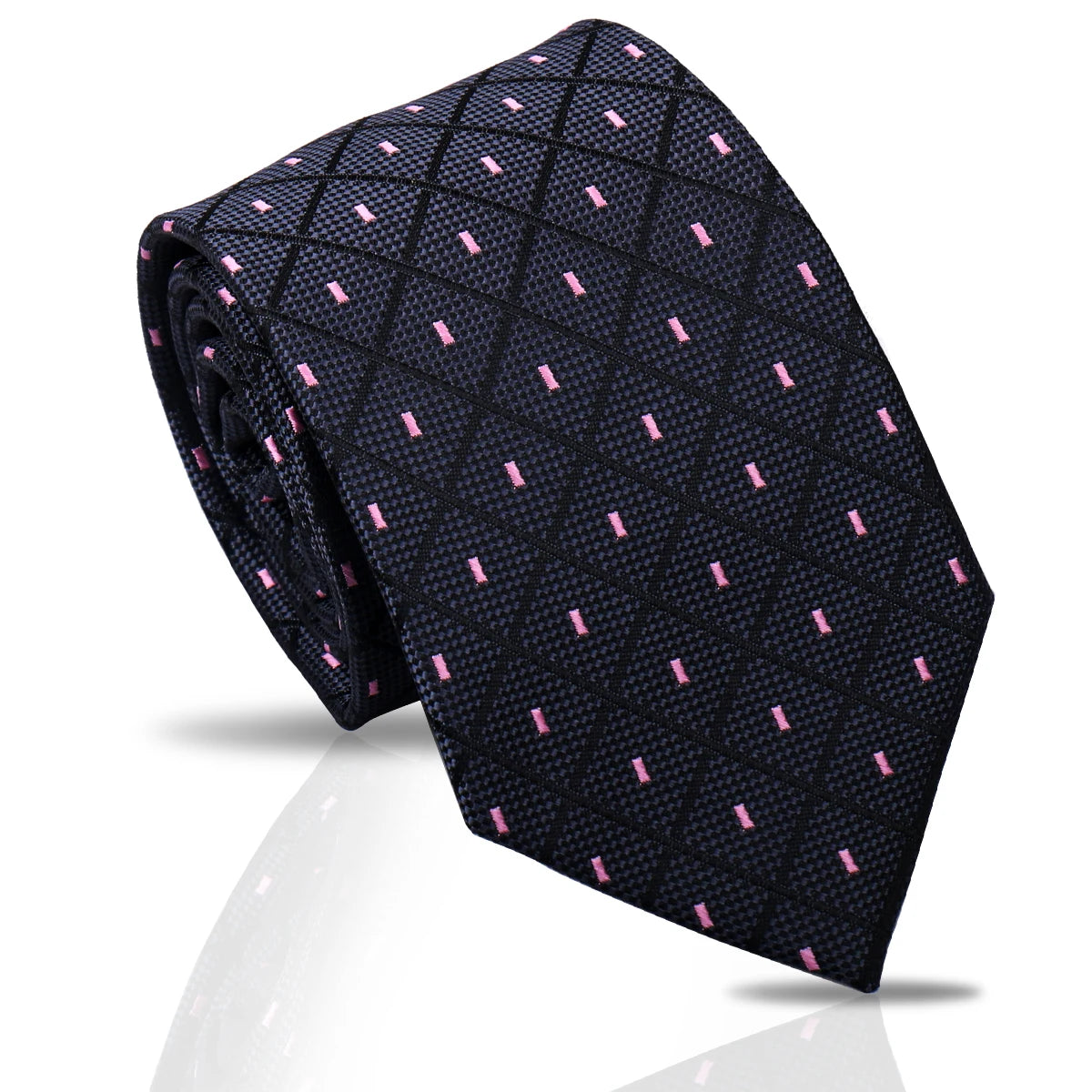 Men's Tie Brand New Fashion Blue Necktie Green Orange Gravatas For Men Paisley Floral Fit Wedding Workplace Slim Dots Wholesale