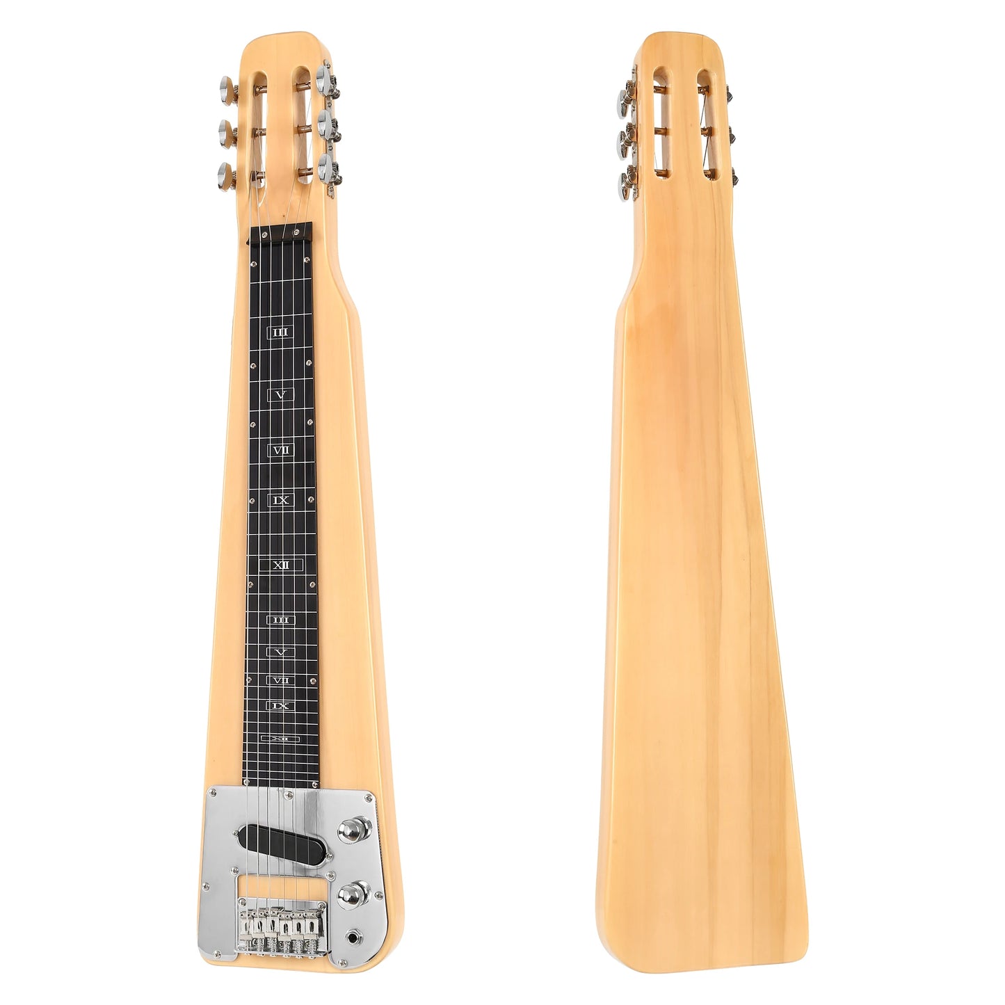Electric Lap Steel Slide Guitar with Carrying Bag