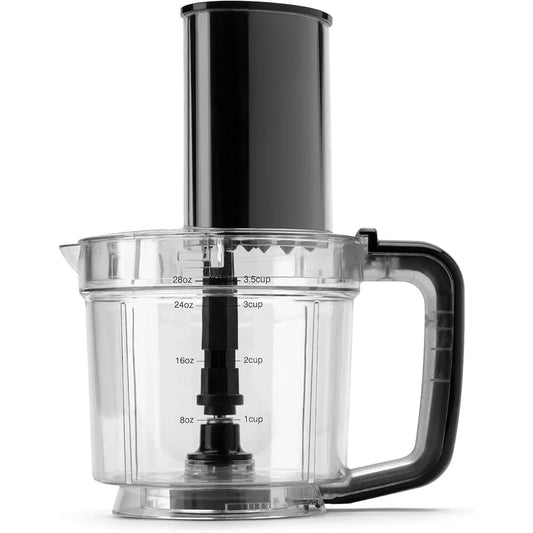 3.5 Cup Food Processor Bowl With Lid Feed Chute And Pusher