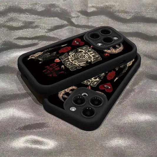Aesthetic Sun & Moon Glass Phone Case
