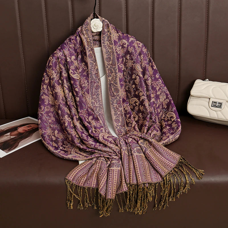 Luxury Cashmere Winter Scarf Shawl
