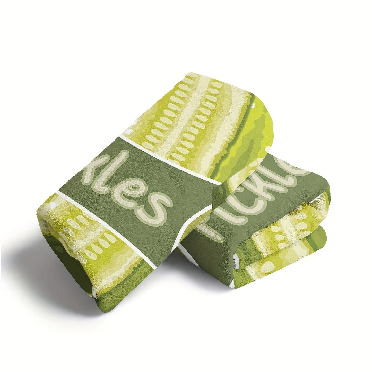 Funny Pickle Print Flannel Blanket – Soft Cozy Novelty Throw Blanket