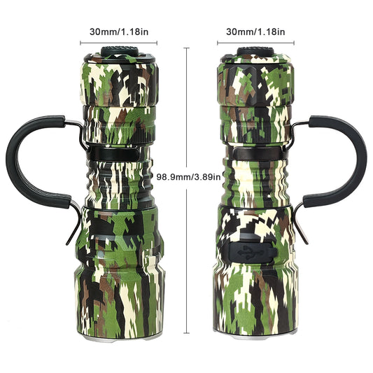 Wurkkos TD07 Tactical Flashlight .1300 Lumens, 479M Long Range, IP68 Waterproof  Description: