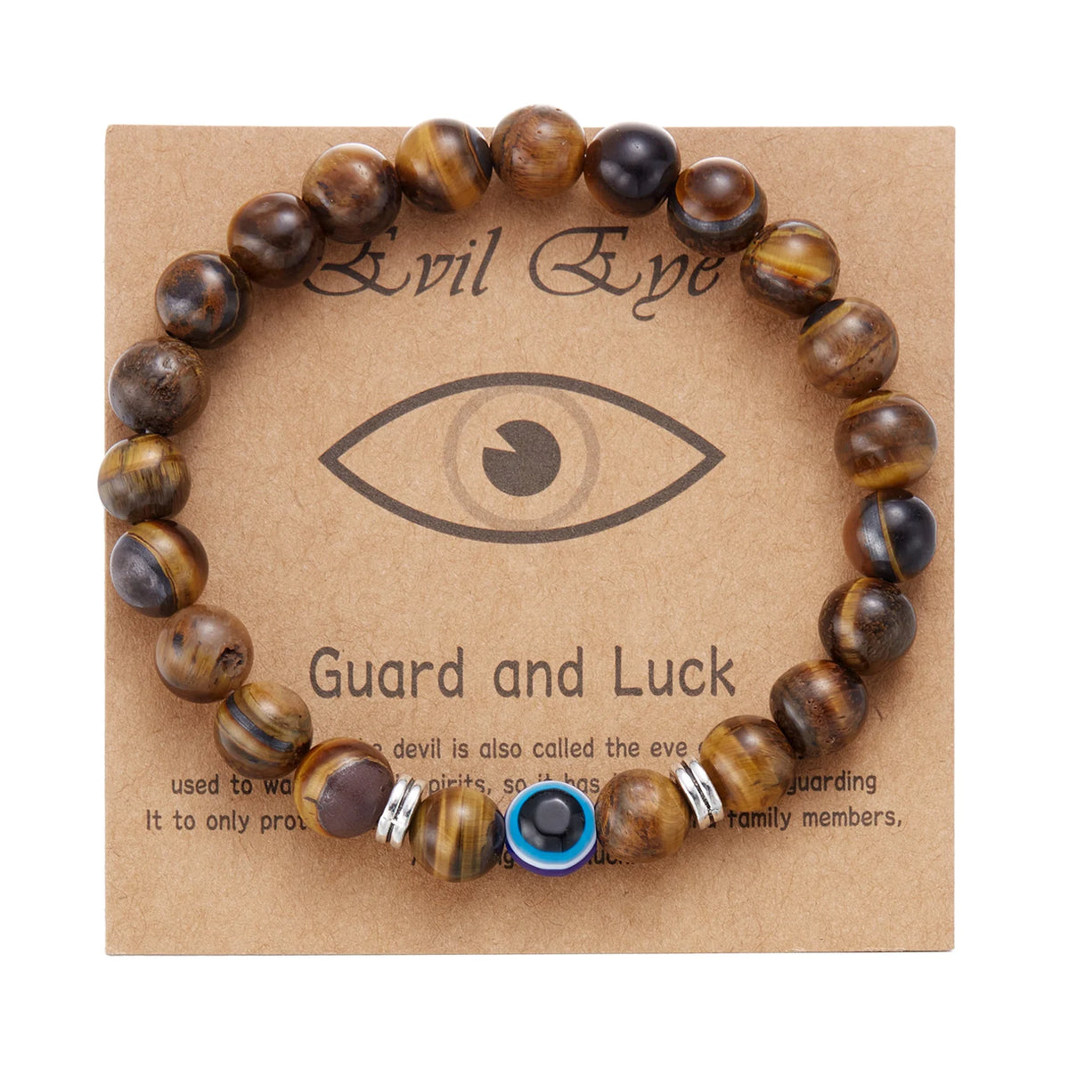 Evil Eye Beaded Bracelet  Multicolor Options