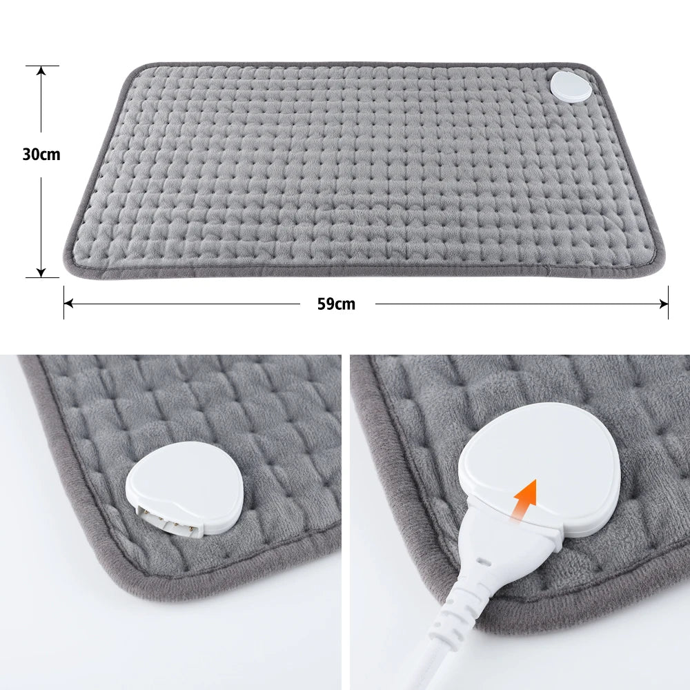 Electric Heating Pad Winter Heater Abdomen Shoulder Back Pain Relief Physiotherapy Blanket Warm Mat Sofa Bed For Winter