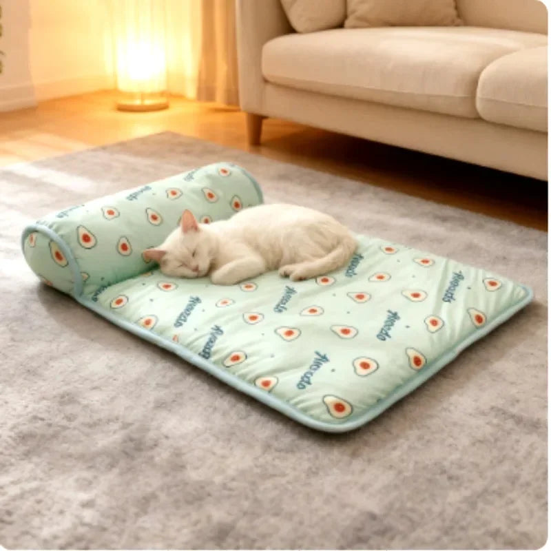Breathable Cooling Pet Sofa Bed for Dogs & Cats | Washable Summer Cooling Mat