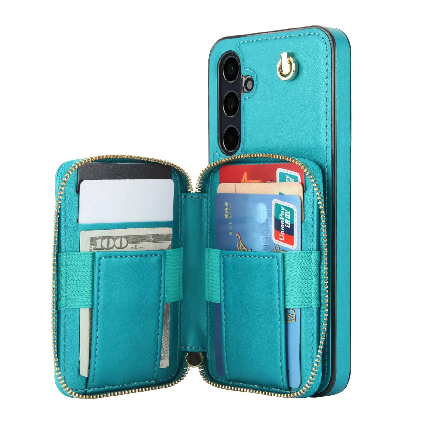 Luxury Crossbody Wallet Phone Case for Samsung Galaxy &nbsp;Card Holder, Strap, Shockproof Protection