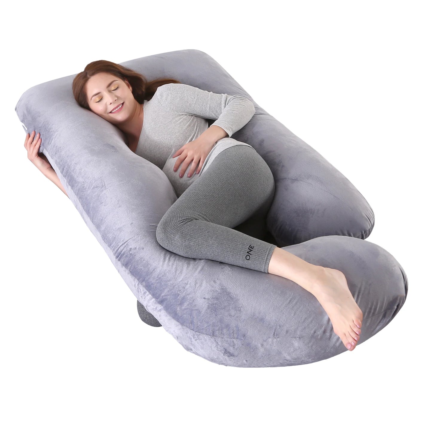 G Shaped Maternity Pillow Full Body For Pregnant Women