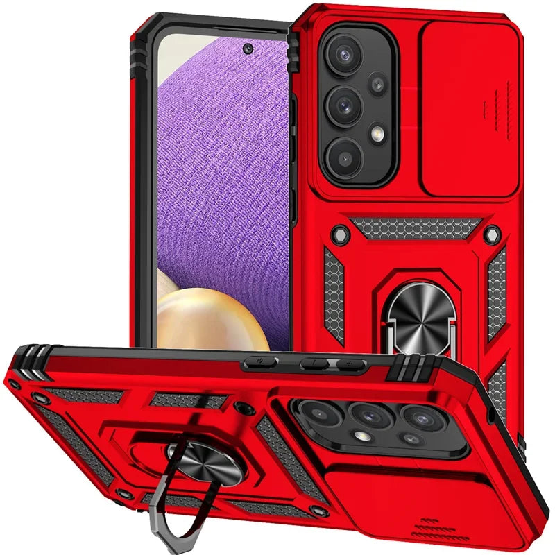Heavy Duty Magnetic Armor Phone Case