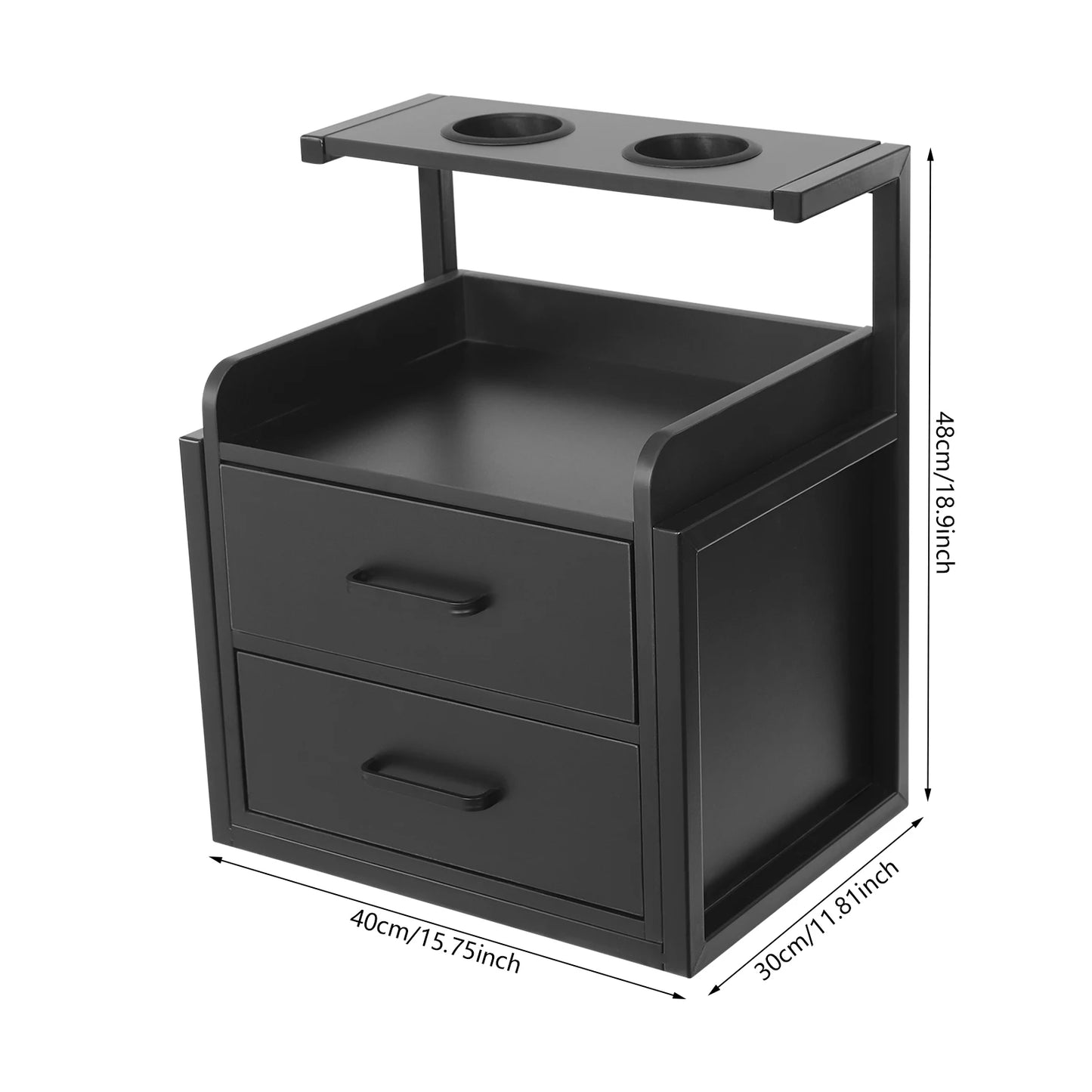 Multifunctional Salon Trolleys Wall-mounted Barber Shop Cabinet Hair Salon Special Perm Dyeing Tool Storage Rack Furniture