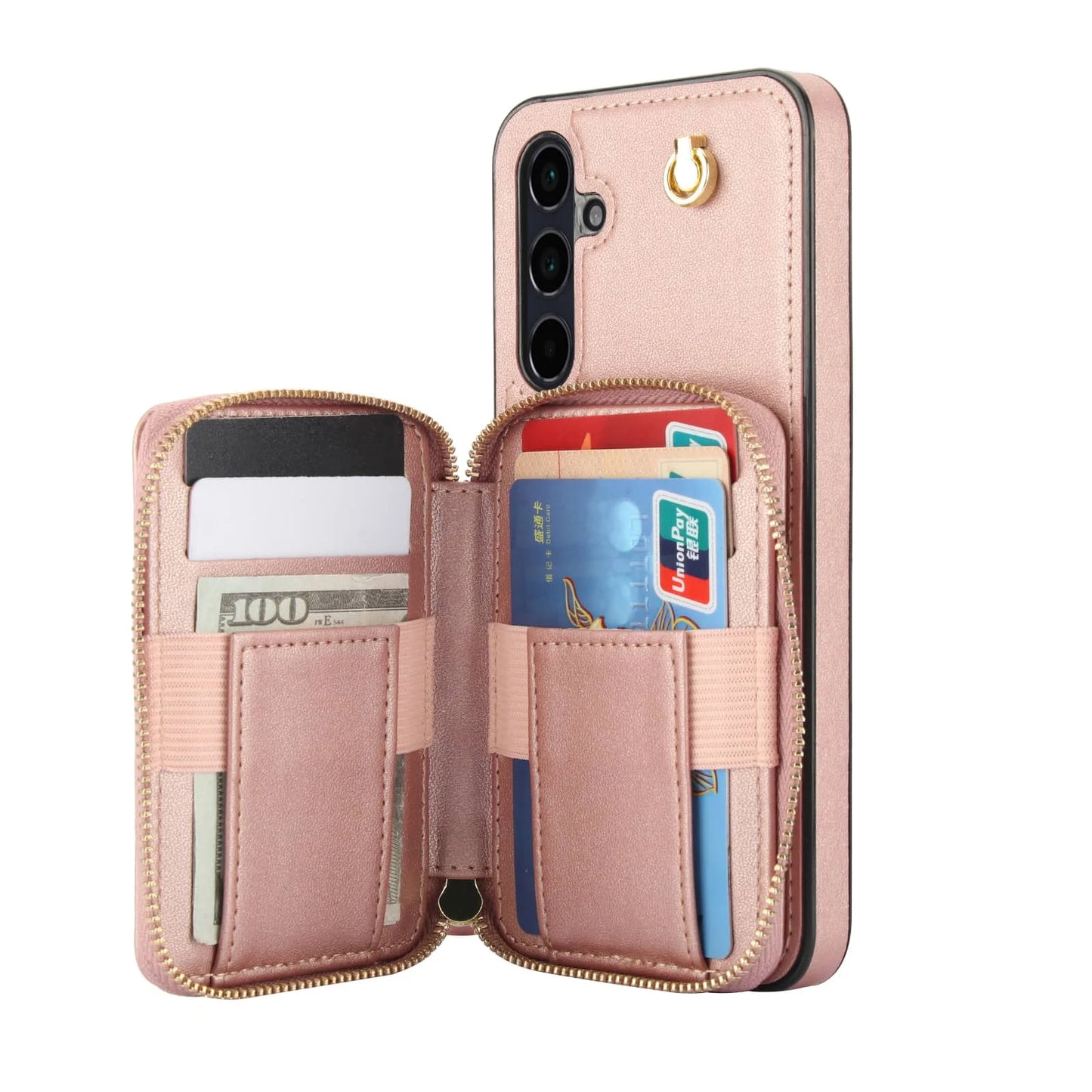 Luxury Crossbody Wallet Phone Case for Samsung Galaxy &nbsp;Card Holder, Strap, Shockproof Protection