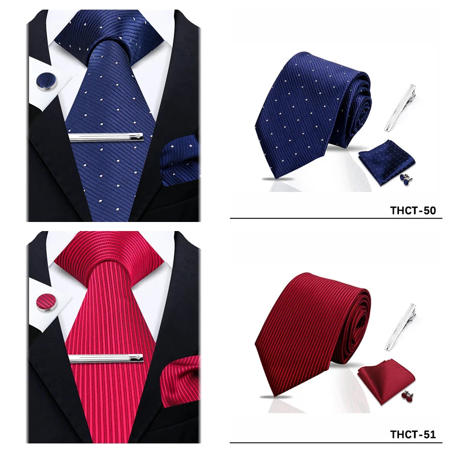 Men’s Luxury Paisley Silk Necktie.Elegant BusinessWedding & Formal Dress Tie for Men