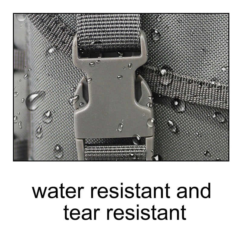 Tactical MOLLE Laptop Backpack with Padded Computer Compartment