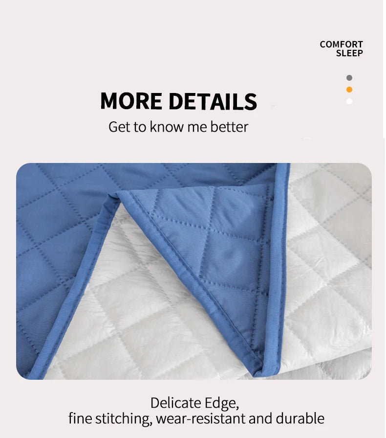 Waterproof Quilted Bed Protector Cover