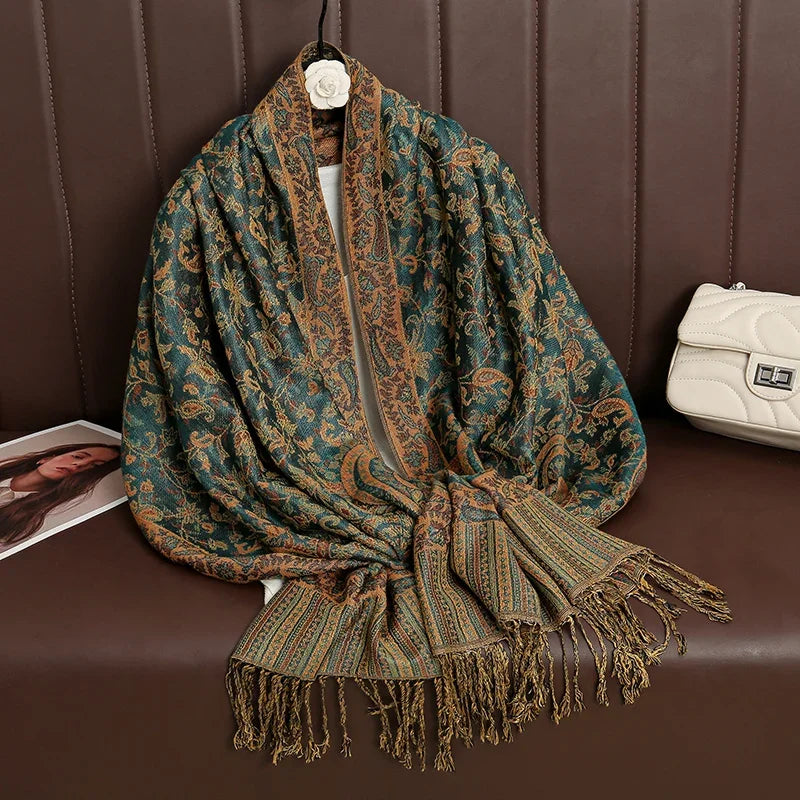 Luxury Cashmere Winter Scarf Shawl