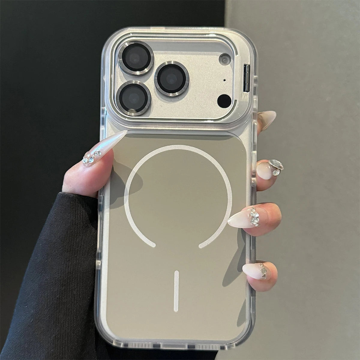 Vintage Flip-Style Leather Phone Case with Protective Bumper