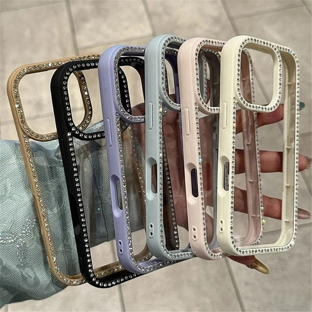 Clear Protective Phone Case with Raised Camera Guard