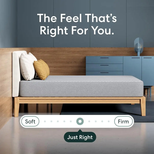 10” Twin Gel Memory Foam Mattress Medium Firm 180 Night Trial Premium Pressure-Relieving Layers 10 Year Warranty Mattress in a B