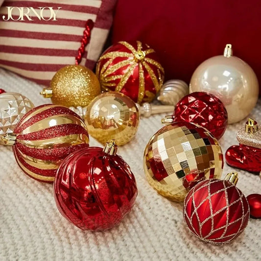 190 Count Shatterproof Christmas Ornaments Set For Tree